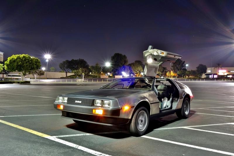 Delorean De Regresso Ao Futuro Est De Regresso