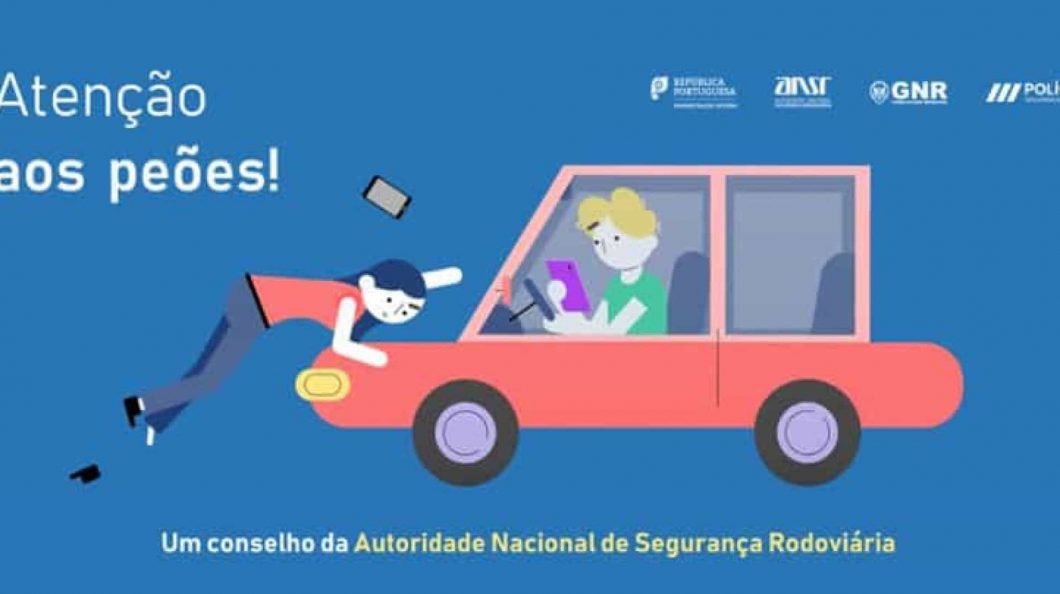 Há nova campanha rodoviária e alerta para os peões