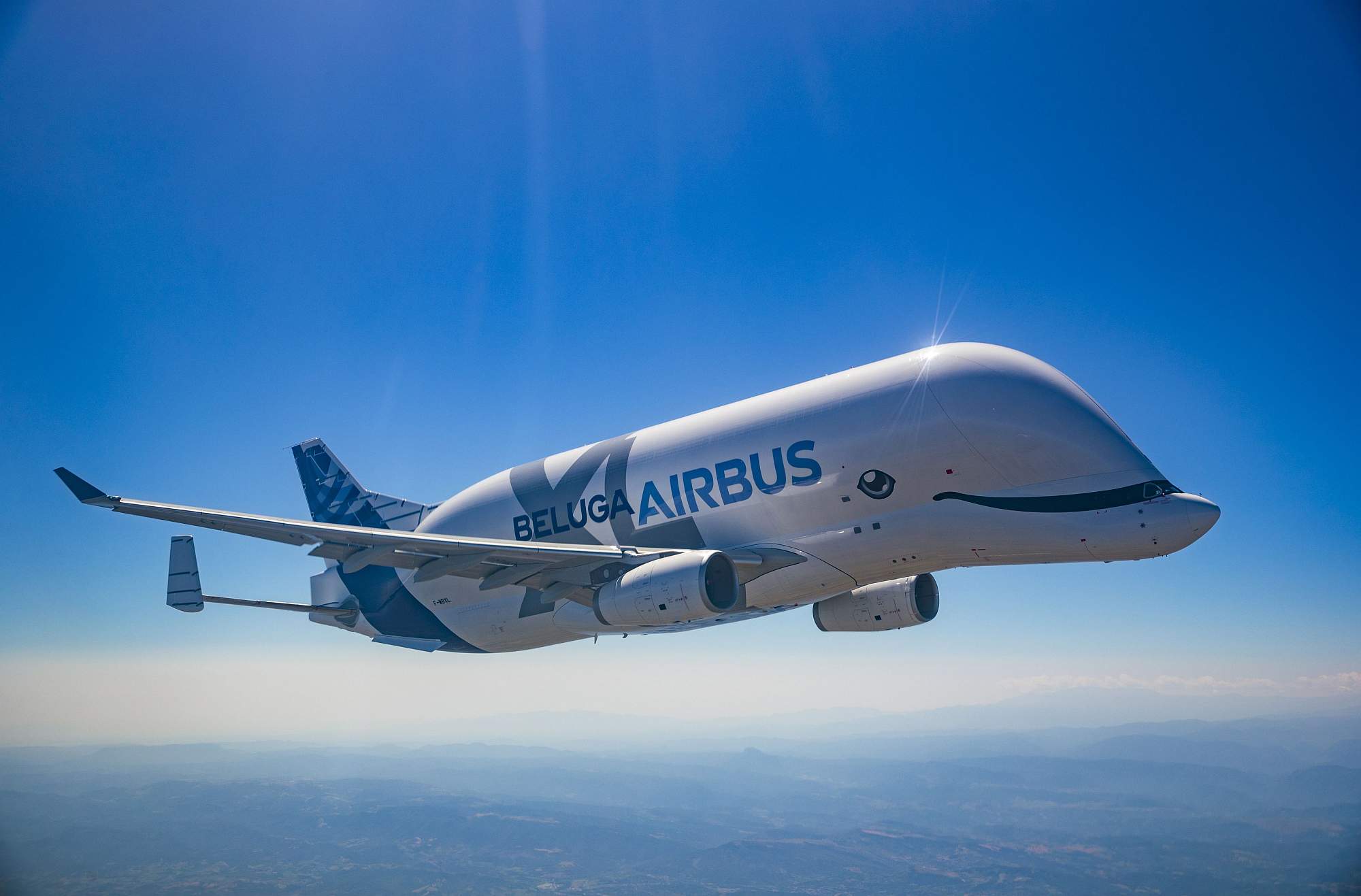 O quinto exemplar do exótico avião Beluga XL se prepara para voar pela  primeira vez
