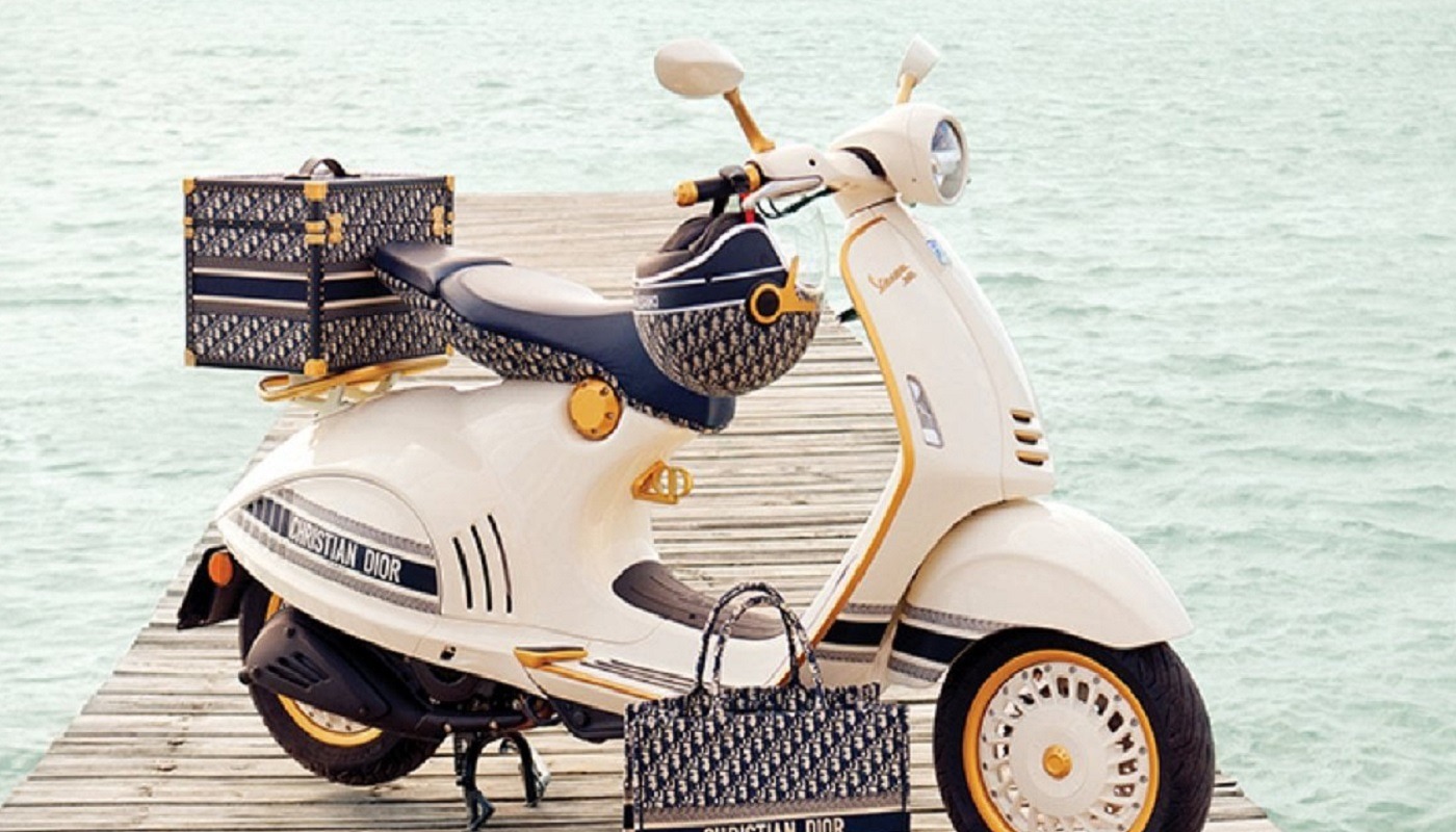  Vespa  ganha exclusiva vers o Christian Dior 