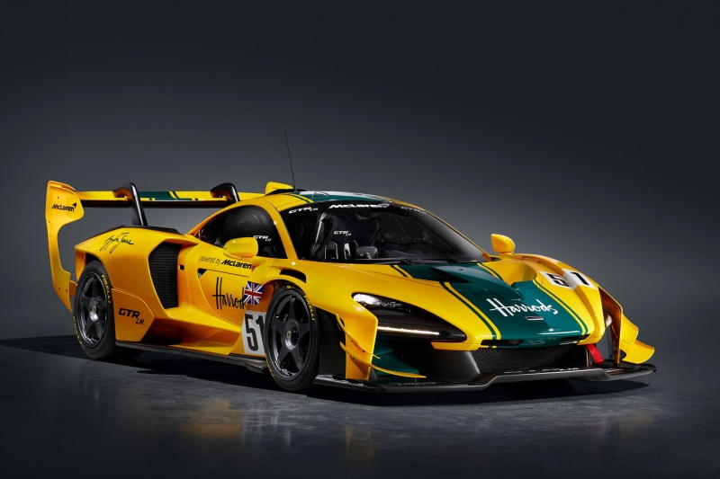 Mclaren senna gtr лего