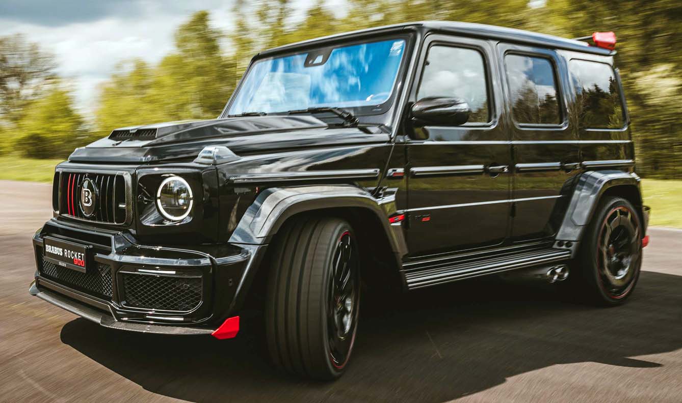 Brabus Rocket Editon: 900 CV para o Mercedes Classe G