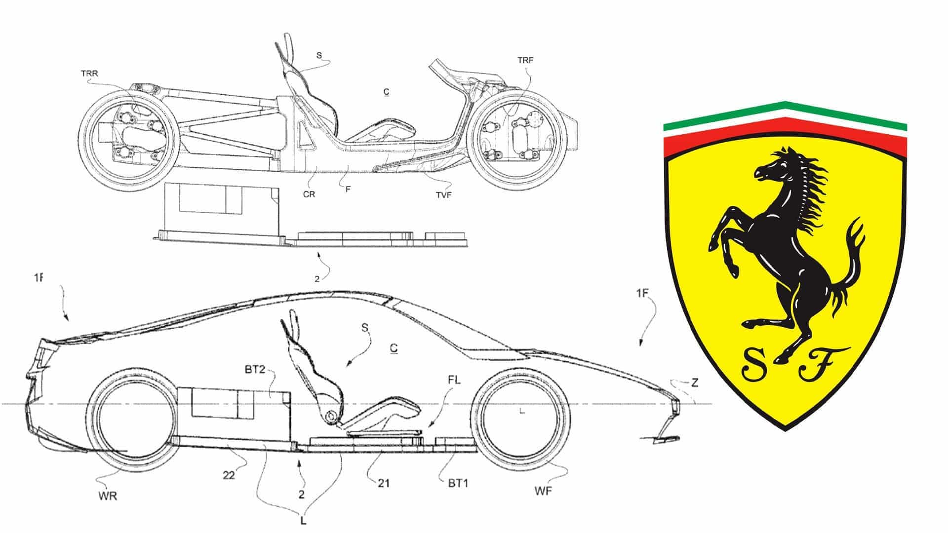 Primeiro Ferrari Elétrico Revelado Em Imagens