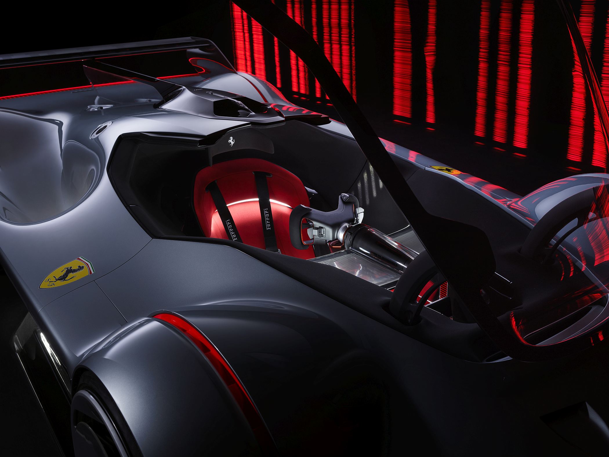 Ferrari Vision GT tem V6 de 1.030 cv para acelerar… no Gran Turismo