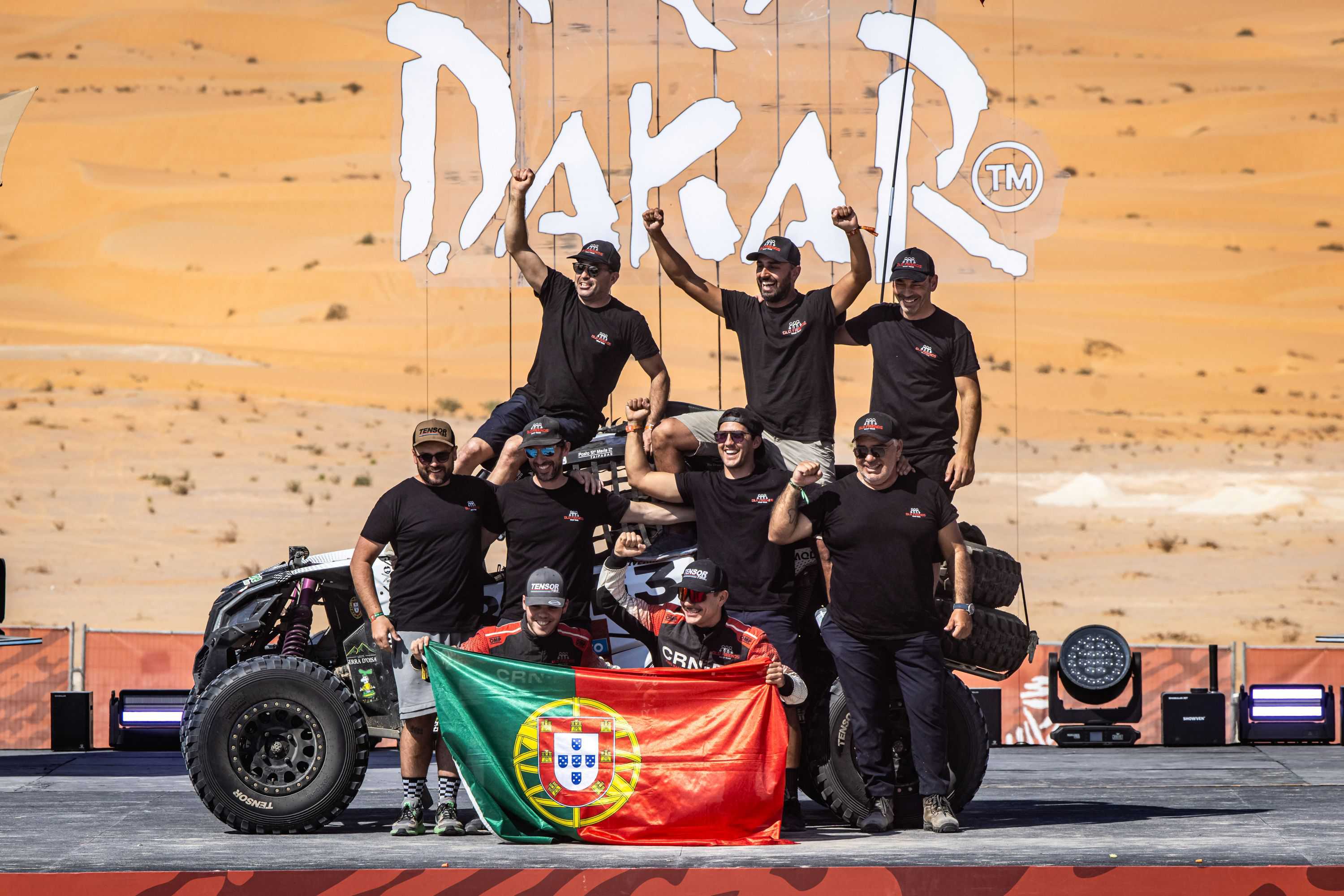 Dupla portuguesa sobe ao pódio dos SSV no Rali Dakar 2025