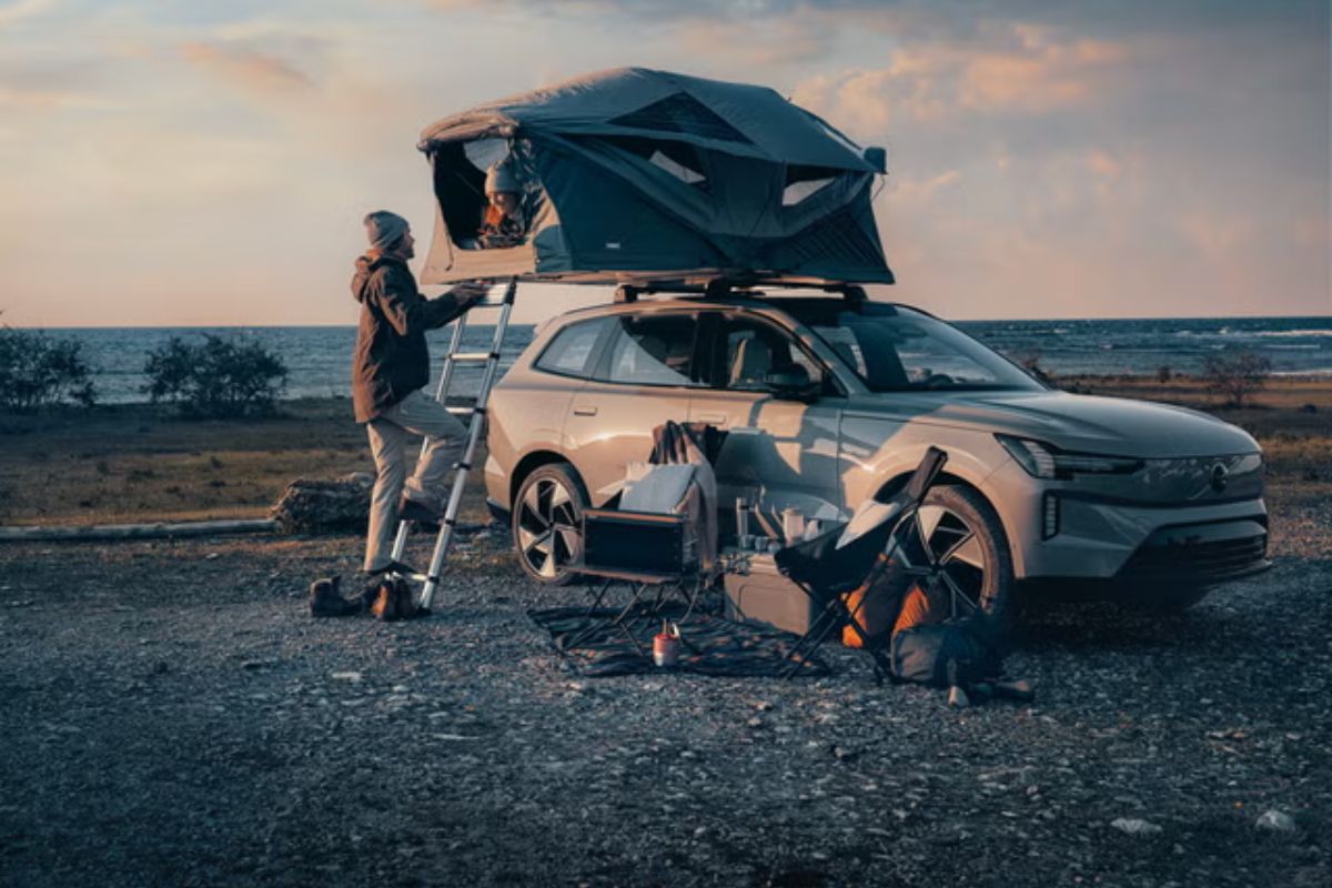 Volvo lança tendas de tejadilho para os mais aventureiros