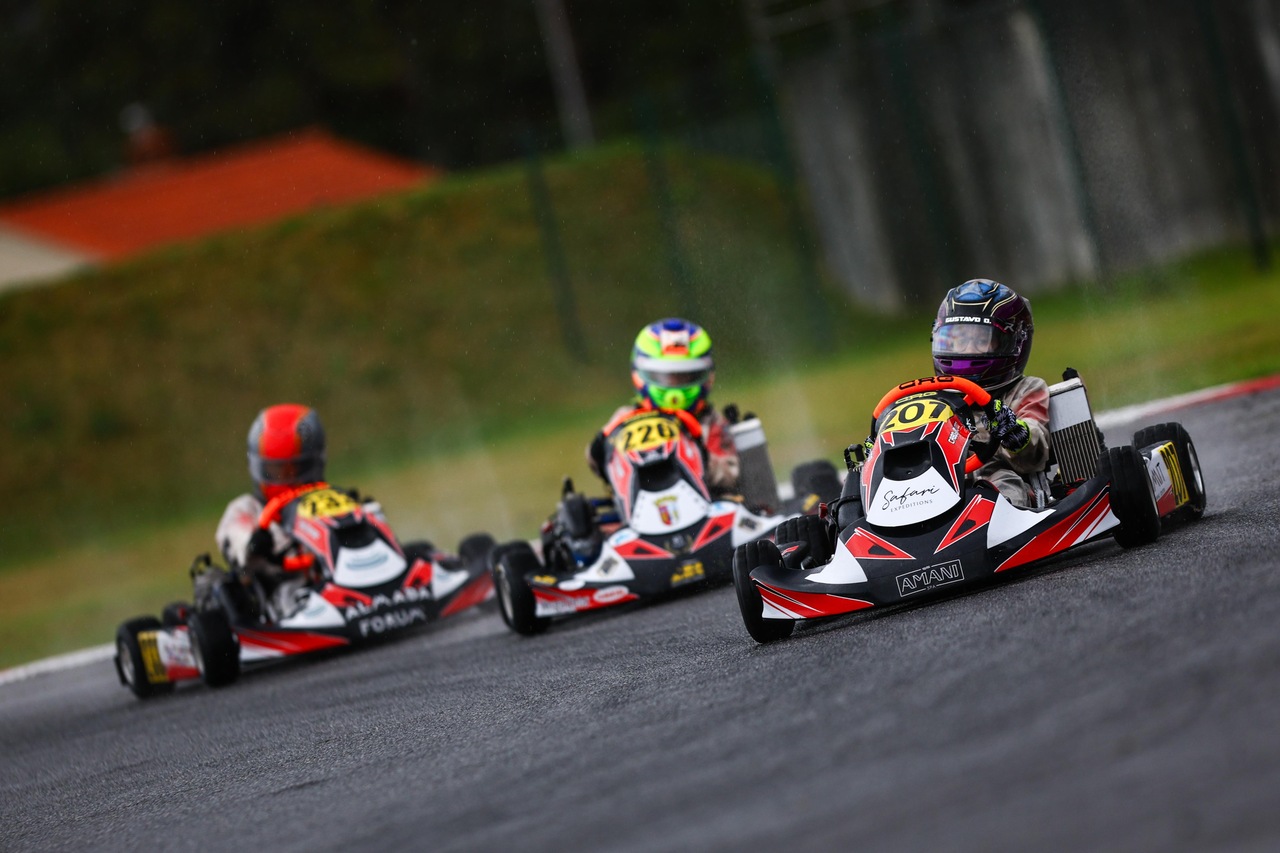 Duplo pódio para Gustavo Oliveira no arranque do Campeonato de Portugal de Karting